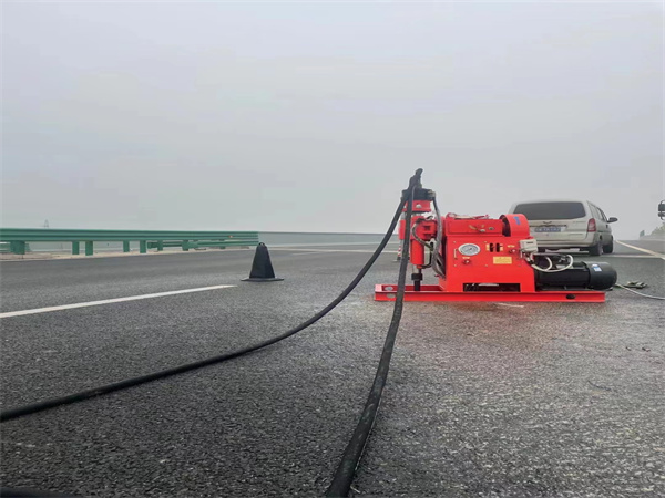 江华马路路基路面开裂下沉注浆加固灌浆