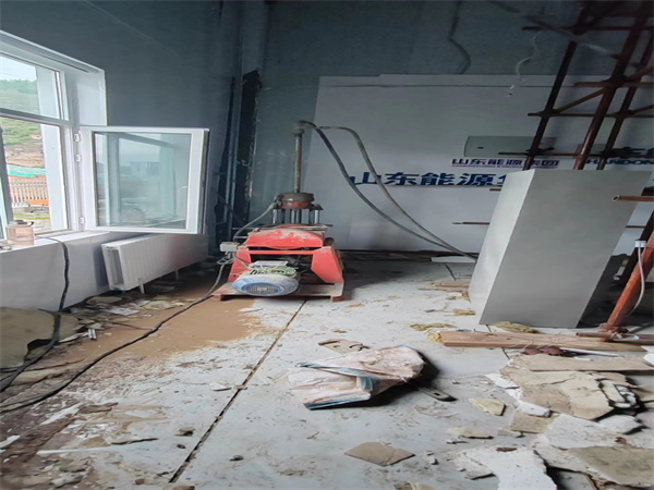 江华地基基础下沉墙体裂缝加固注浆顶升施工